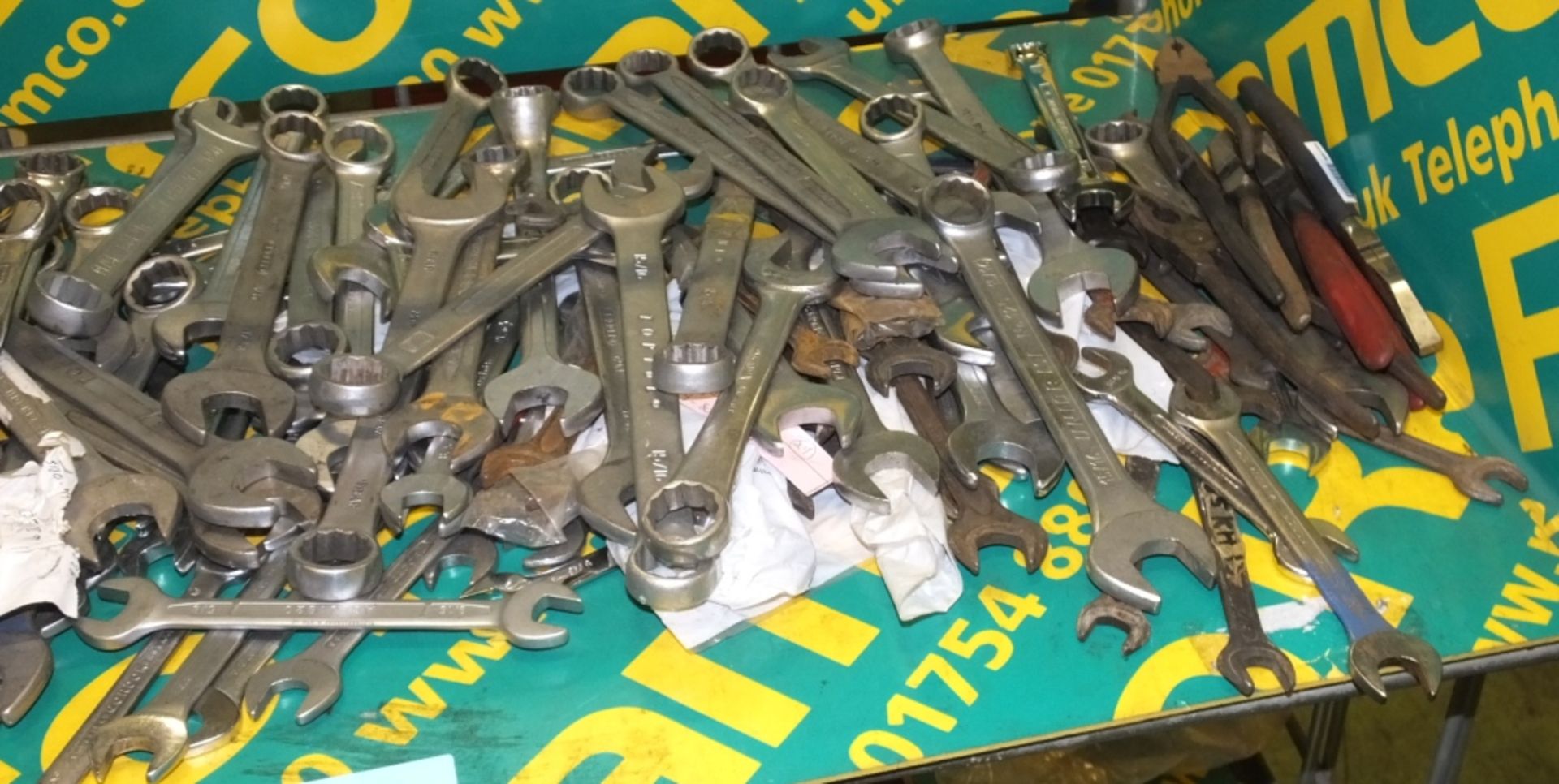Various spanners, Pliers - Image 3 of 3