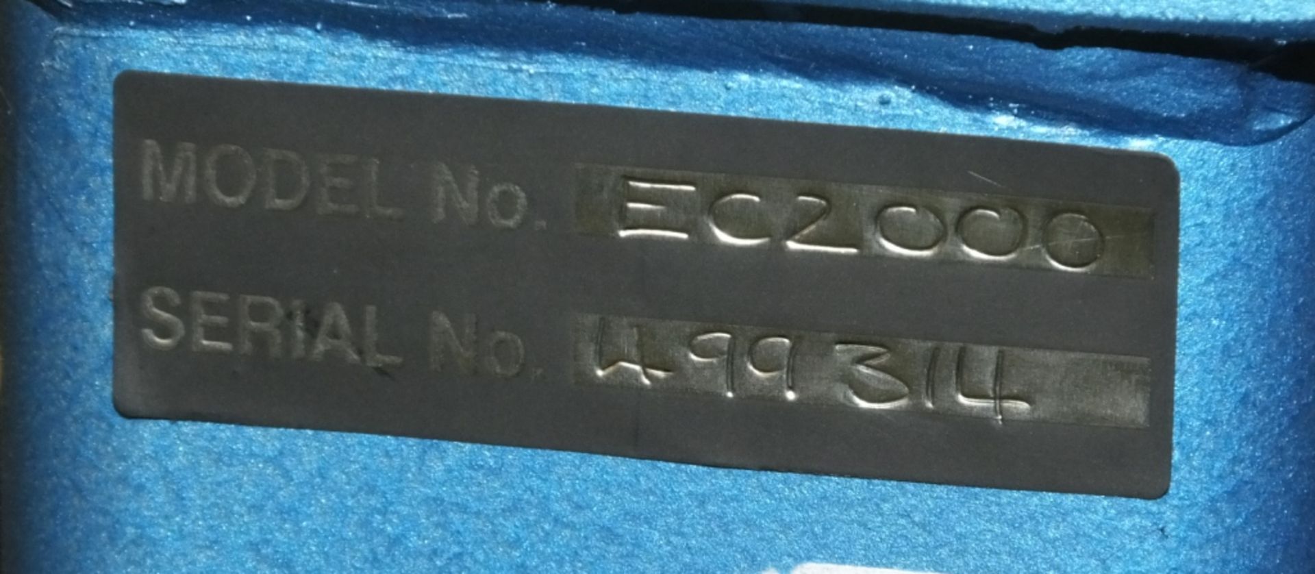 Model EC 2000- Crane Floor Portable, 2000 TO 1000kgs Lift - Image 4 of 5
