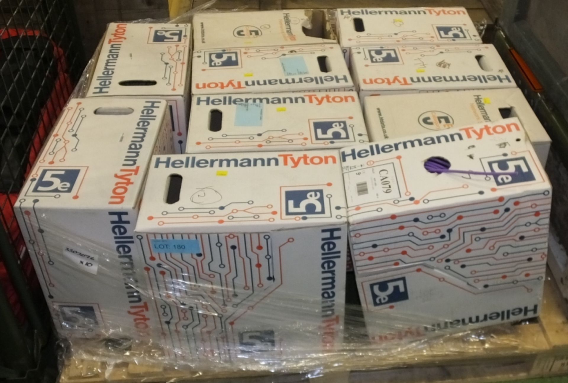 10x Boxes of Hellermann Tyton - Assorted IT Cable