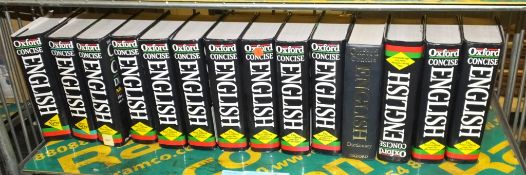 14x Concise Oxford Dictionaries - H.W.Fowler