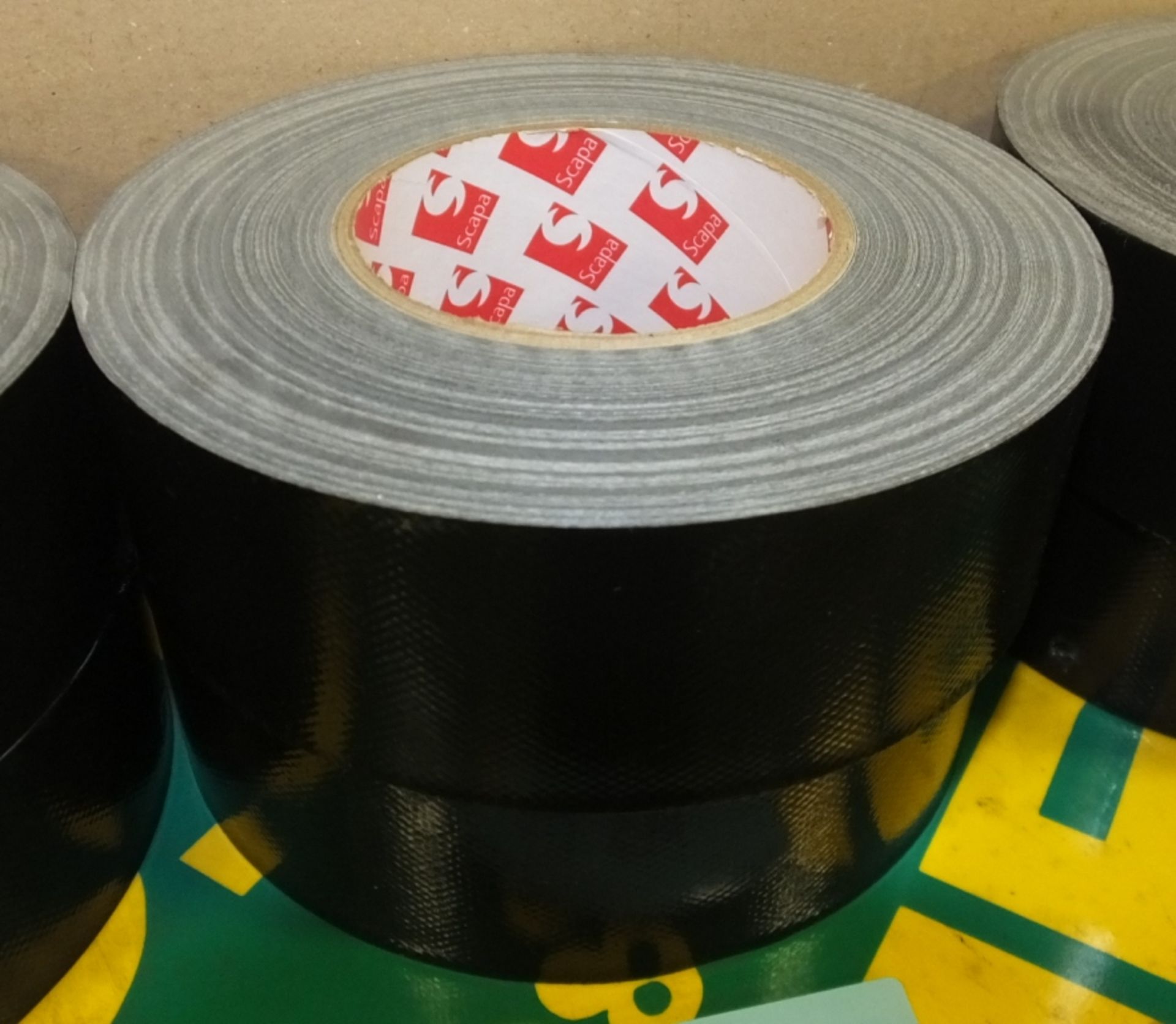 Scapa Adhesive Tape Black 24 per Box - Image 2 of 2