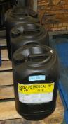 3x 25ltr Angus Fire Petroseal "M" Film Forming Fluroprotein Foam Concentrate - COLLECTION
