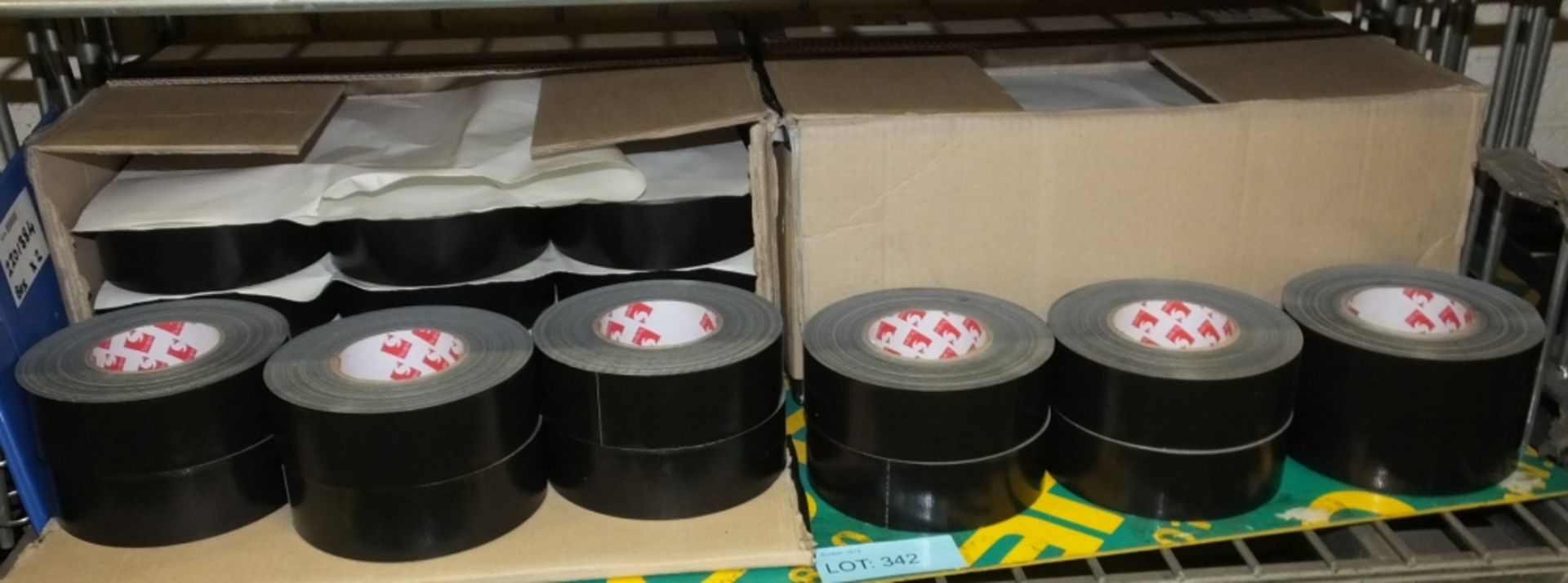 Scapa Adhesive Tape Black 24 per Box - 2 boxes