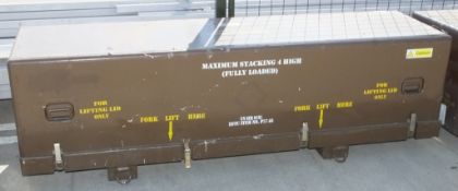 Large Brown Ammo Storage Case