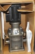 Grundfos Pump unit 0.75KW CRT8-2