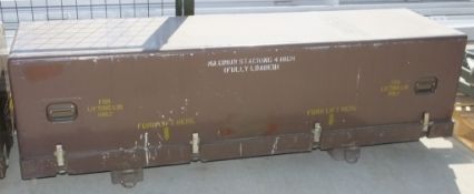 Large Brown Ammo Storage Case