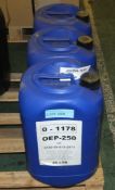 3x 25LTR - OEP-250 - 0-1178 Lubricant - COLLECTION ONLY