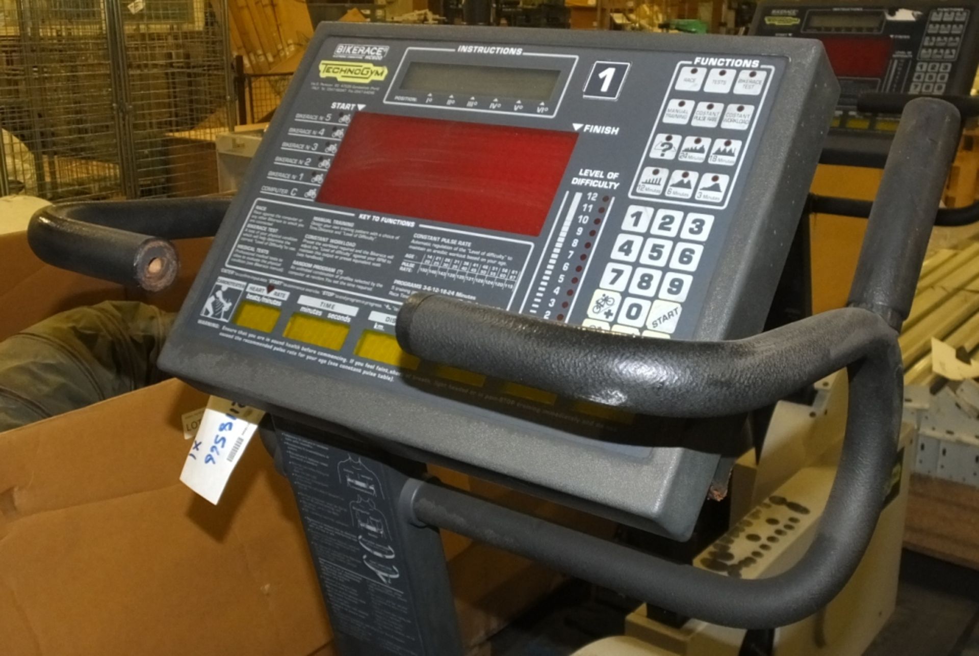 Technogym BikeRACE HC600 Exercise Bike - Image 2 of 2