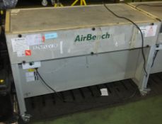 Air Bench Filter L1260 x W660 x H860 - as spares