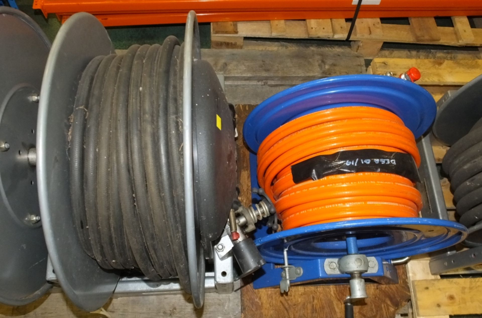 3x Hydraulic hose reels - Youldon - Image 3 of 3