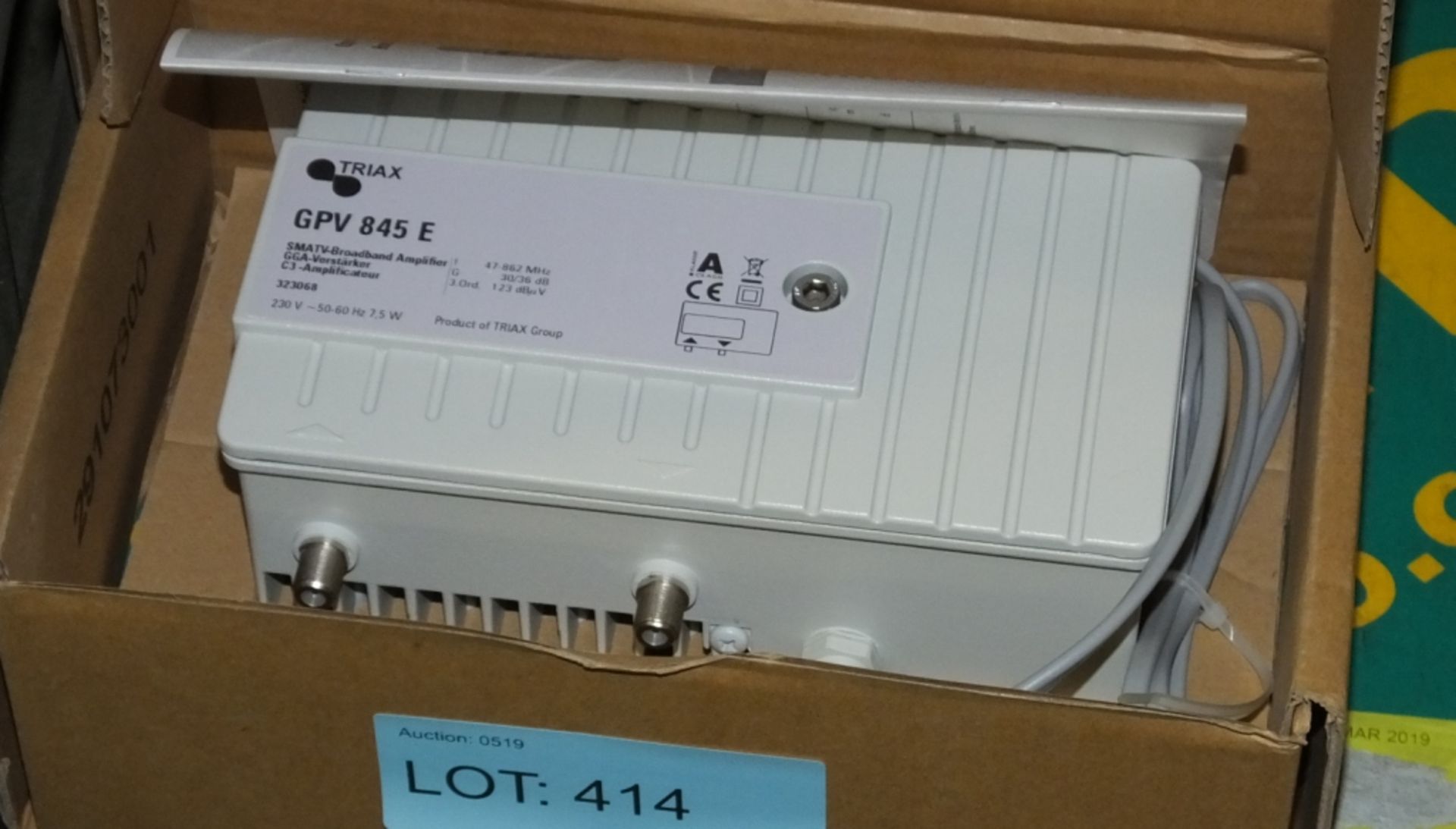 6x Triax GPV 845E Broadband Amplifiers - Image 2 of 2