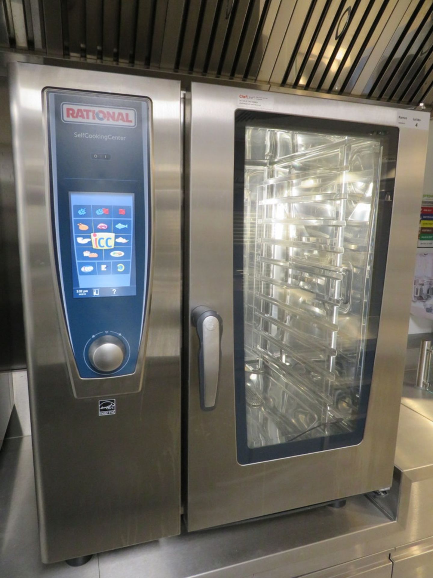 2018 RATIONAL MODEL SCC WE 101 SELF COOKING CENTER