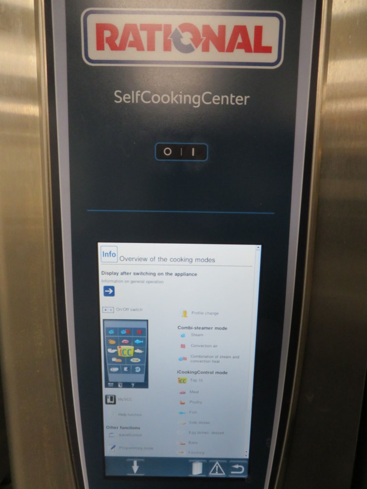 2018 RATIONAL MODEL SCC WE 101 SELF COOKING CENTER - Image 7 of 9