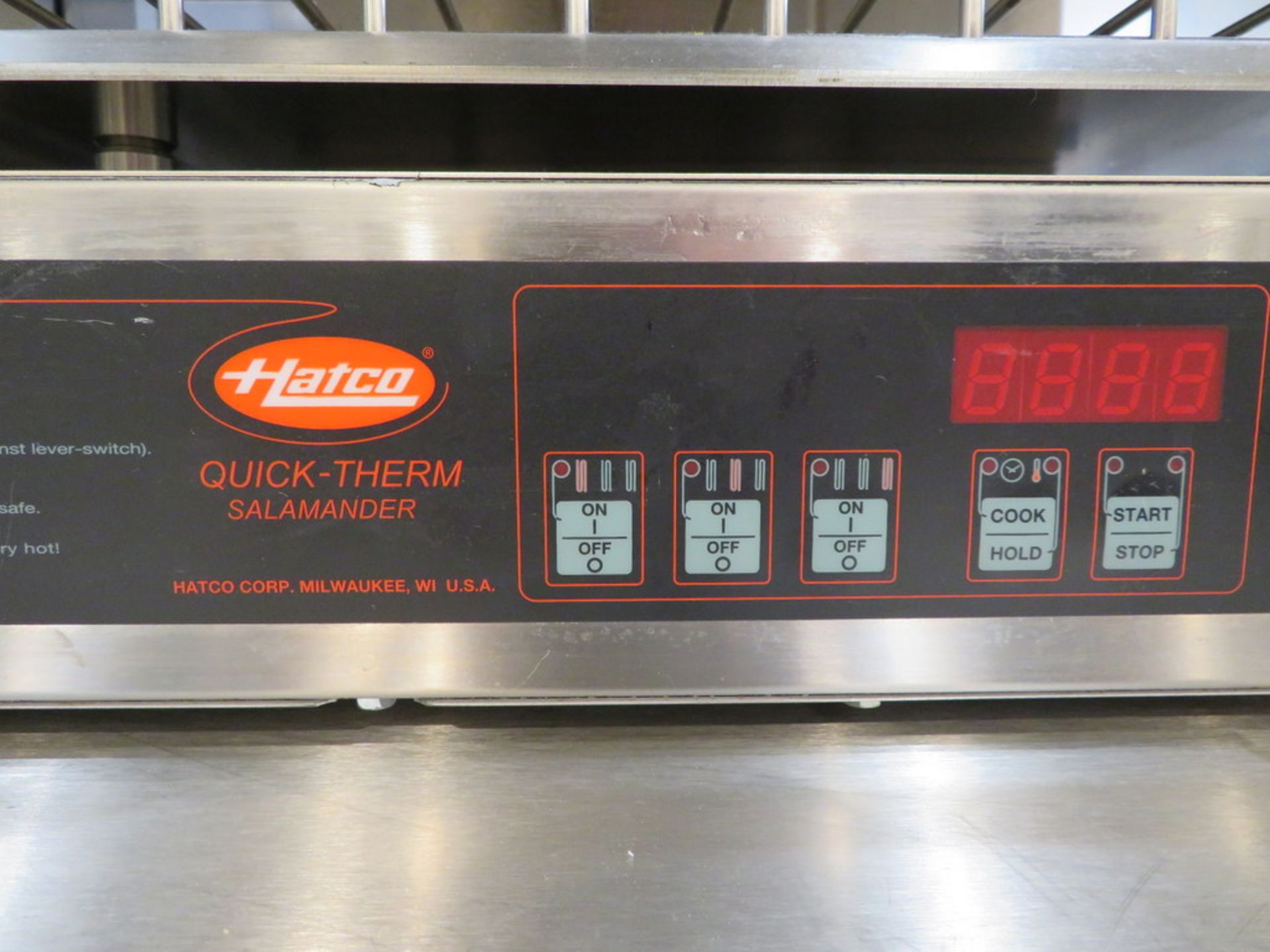 HATCO QUICK THERM SALAMANDER GRILL - Image 3 of 6