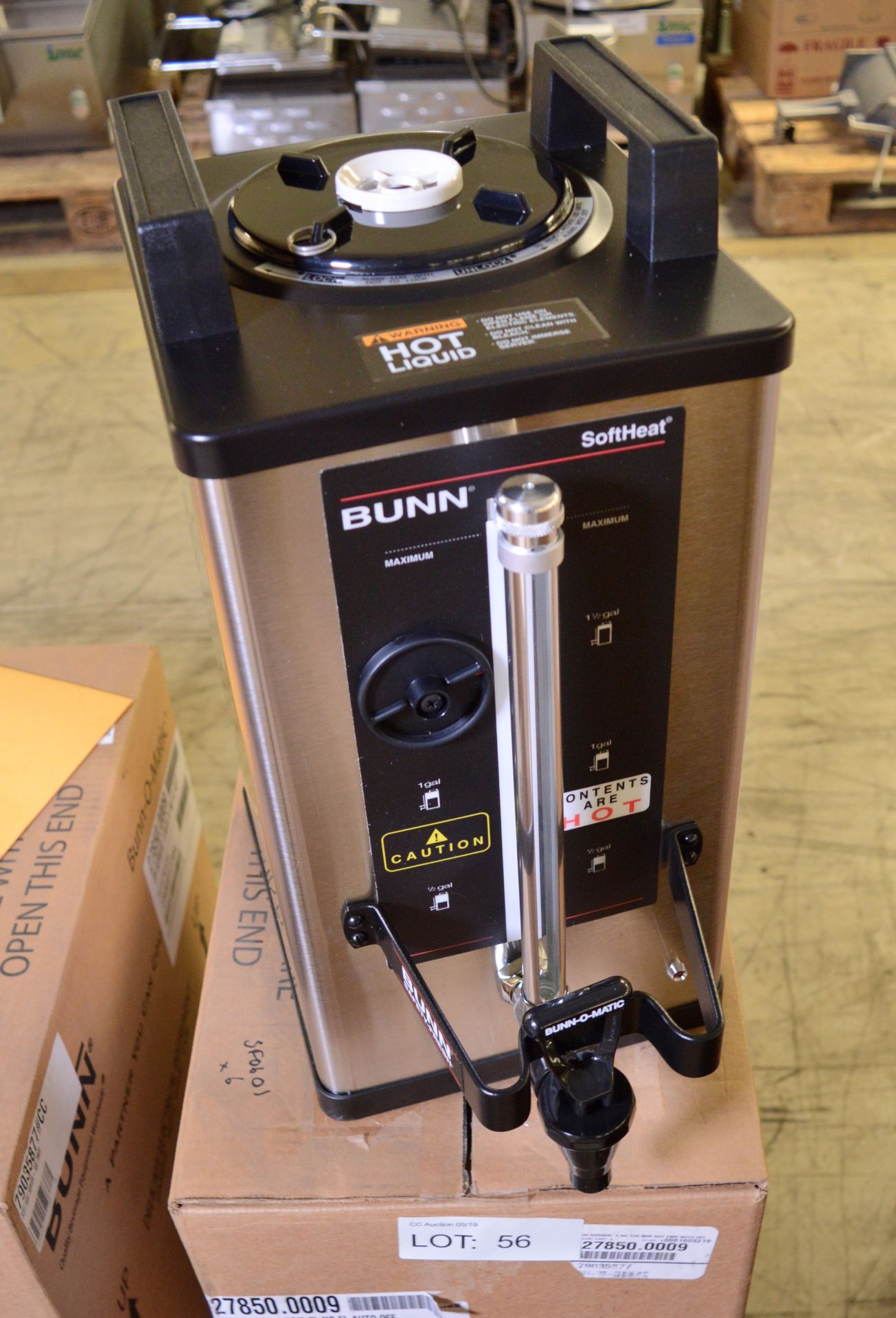 Bunn O Matic Sh Server Soft Heat Server 1.5 Gallon.