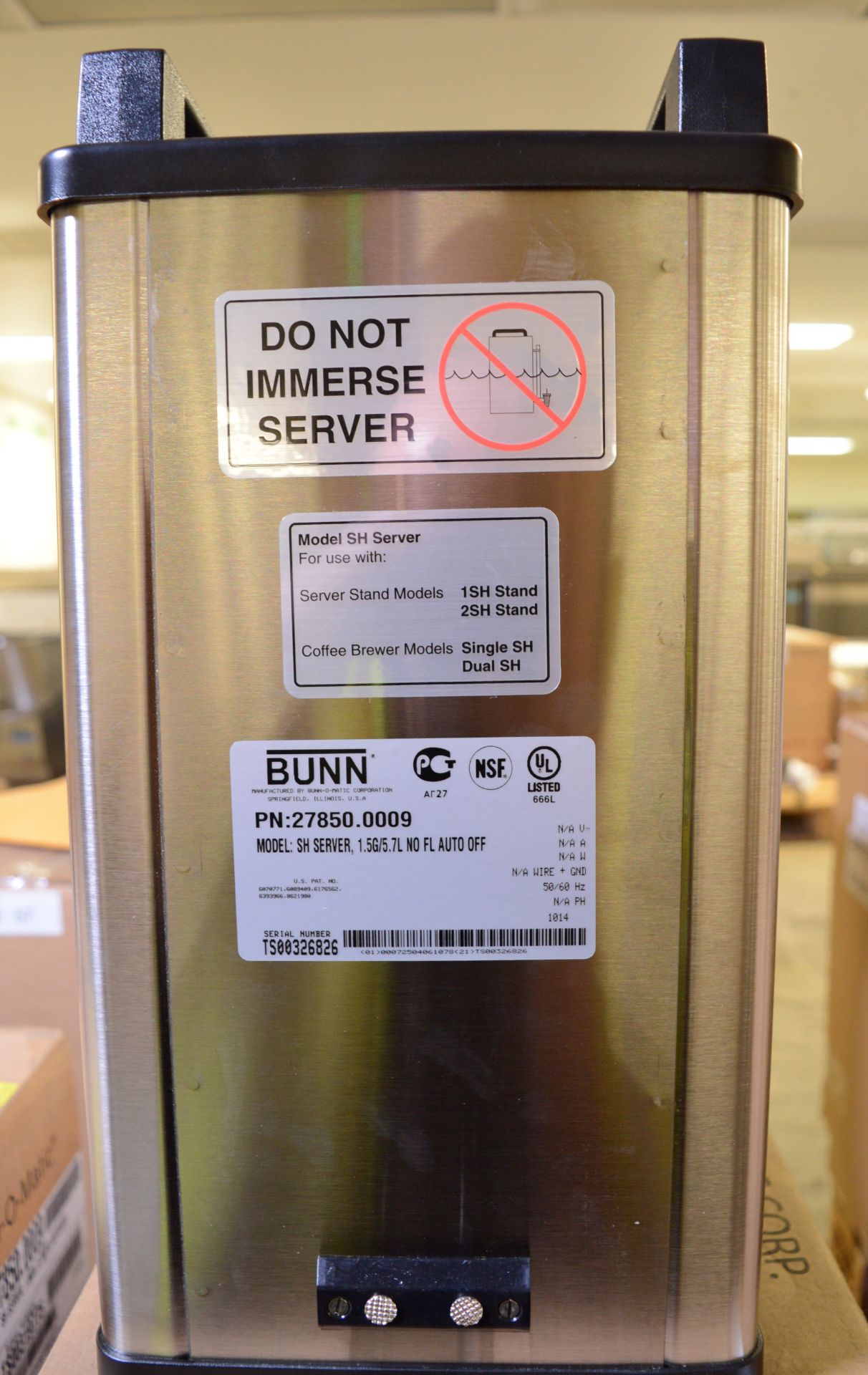 Bunn O Matic Sh Server Soft Heat Server 1.5 Gallon. - Image 4 of 4