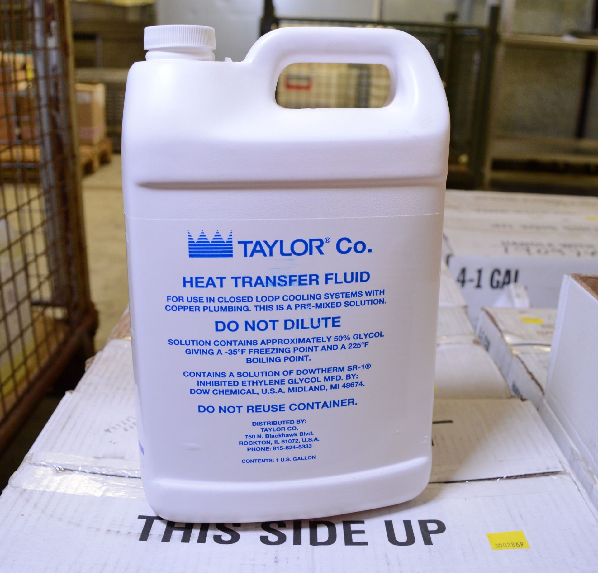 37x Taylor Co Heat Transfer Fluid - 1 US Gallon. - Image 2 of 4