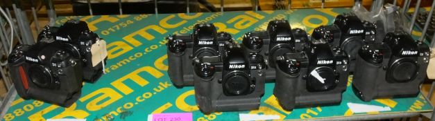 6x Nikon D1X Camera bodies, 2x Nikon D1 Camera bodies - no accessories