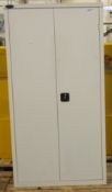 Two door Cabinet W 1200mm X 1780mm X D 460mm - no keys
