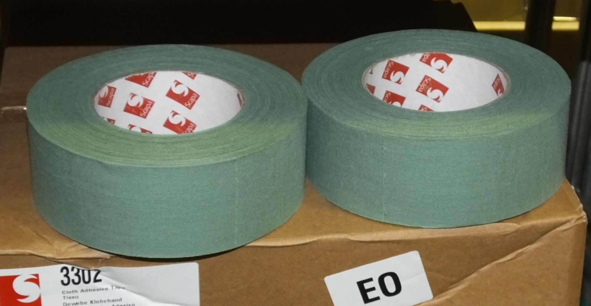 Scapa Ilive Green Tape 50mm x 50M - 16 per box - 2 boxes - Image 2 of 3