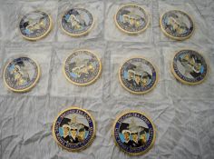 10x Second Sea Lord CINC Naval Home Command Commemorative Coins.