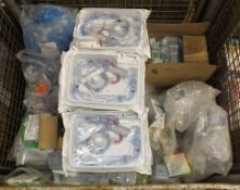 Medical Supplies - 3-Spike Dist Set, Air Masks, Resuscitators