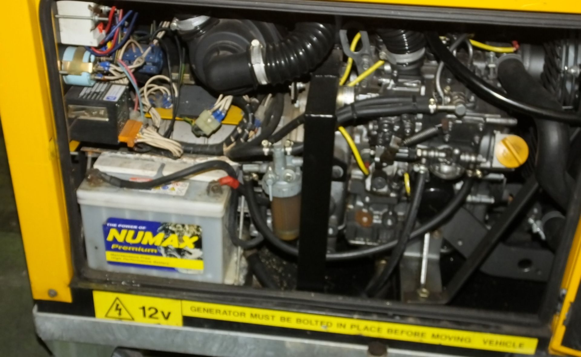 Yanmar Diesel Generator (2TNE68 HG) - Image 5 of 5