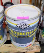 20ltrs Grey Polyurethane Industrial Floor Paint - Grey.