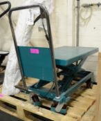 Weldon Lifting Platform Trolley 500kg Maximum Weight.