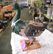 Ornamental Metal Duck.