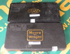 2x Moore & Wright Micrometers 2-3".