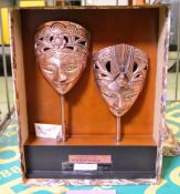 Ornamental Face Masks - Indonesia.