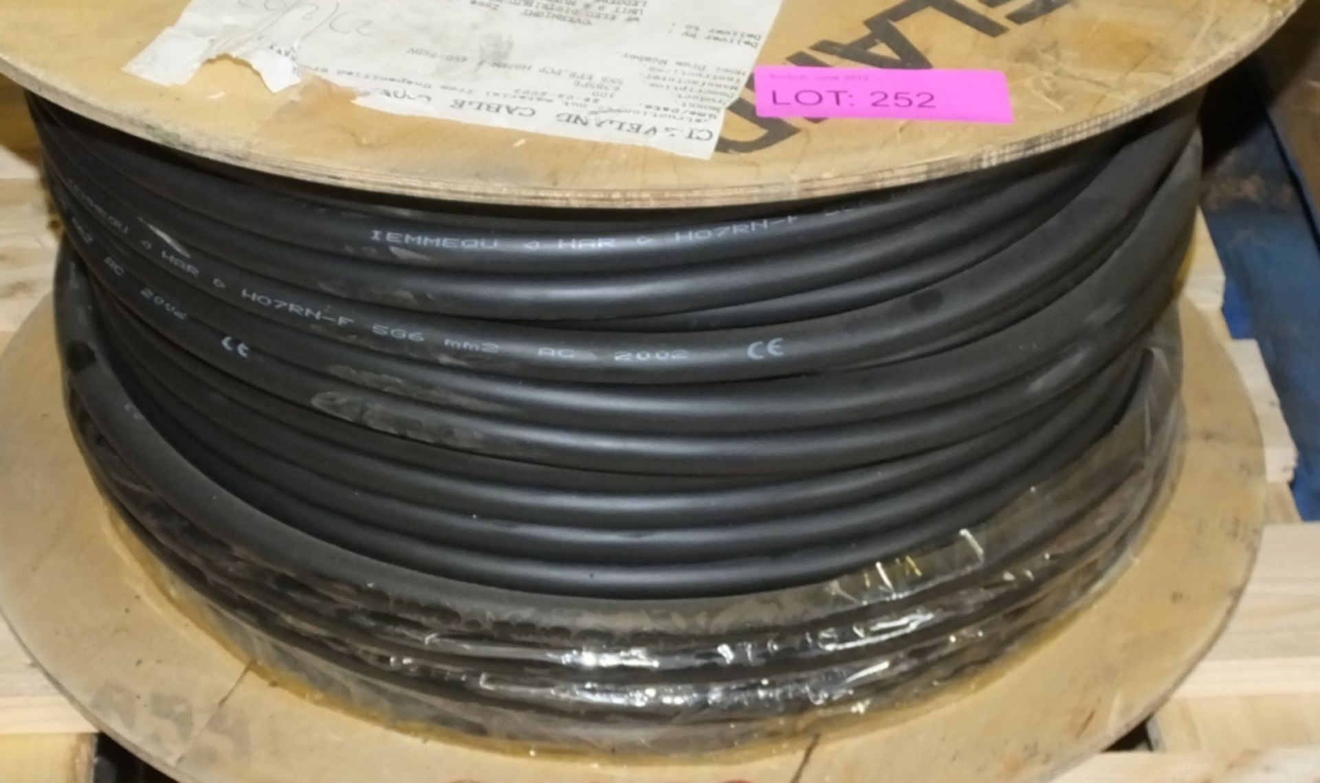 Drum of Cable - 5x6 EPR,PCP H07RN-F 450/750V - Image 2 of 3