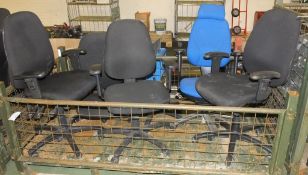 5x Office chairs