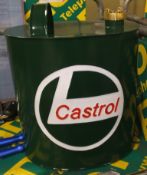 Oval Castrol Tin Can