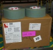 Scapa Ilive Green Tape 50mm x 50M - 16 per box - 2 boxes