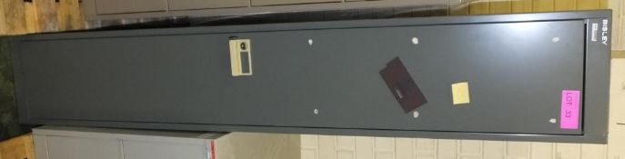 Bisley Metal Grey Locker L300 x W460 x H1810