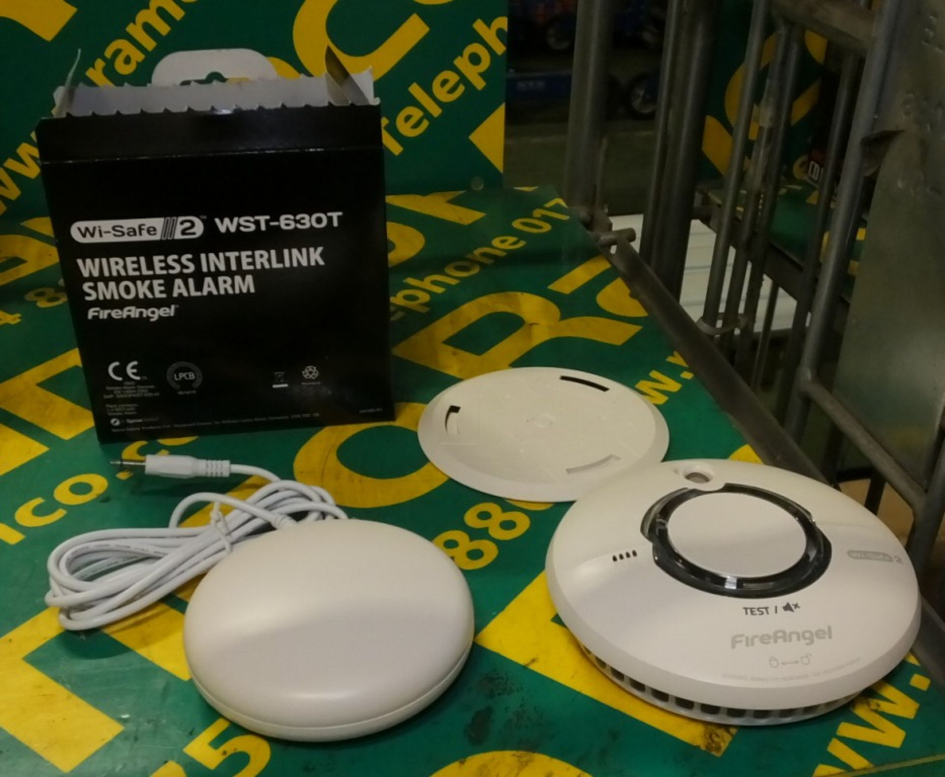 10x FireAngel WST 630T Wireless Interlink Smoke Alarms - Image 2 of 2