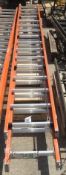 Ladder aluminum 9.5 metre