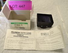 Fujinon TV Lens TF4DA-8.
