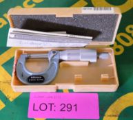 Mitutoyo 25mm Micrometer.