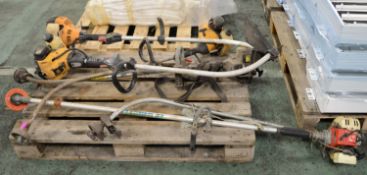 Collection of Strimmers for Spares or Repair.