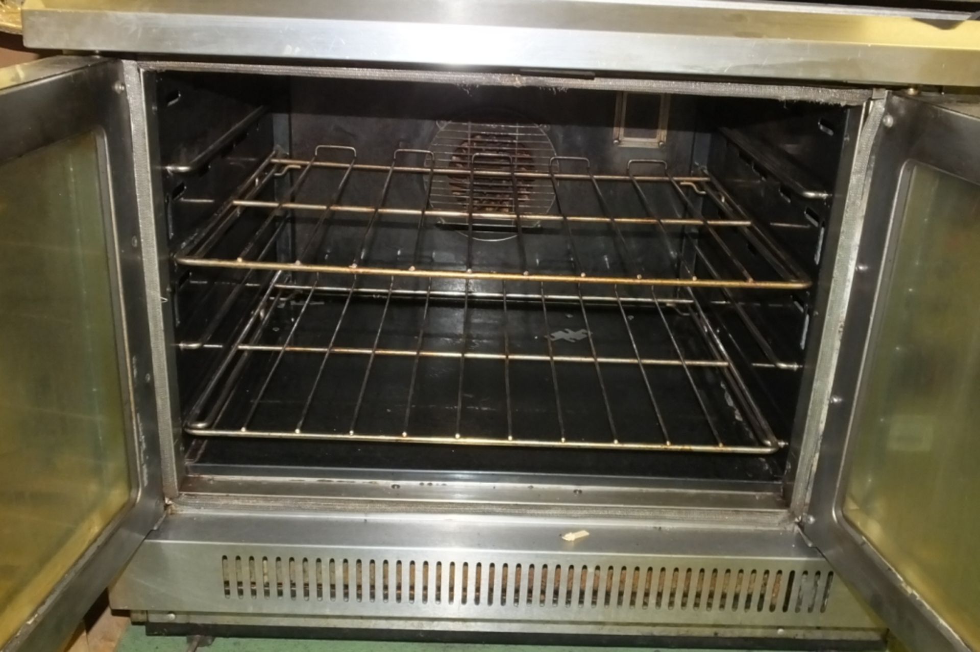 Falcon E21023HP solid top cooker with gas oven - Image 2 of 4