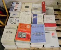 Akai, Goldstar, LG, Samsung, Toshiba Service Manuals & Technical Bulletins - 60s, 70s, 80s, 90s.
