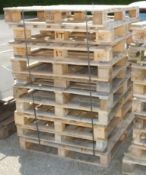 10x Wooden pallets
