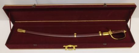 Ceremonial Sword In Presentation Box
