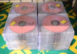 4x Packs DVD-RW 4.7GB - 25x Discs per pack.