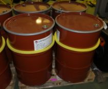 4x 45 gallon steel drums