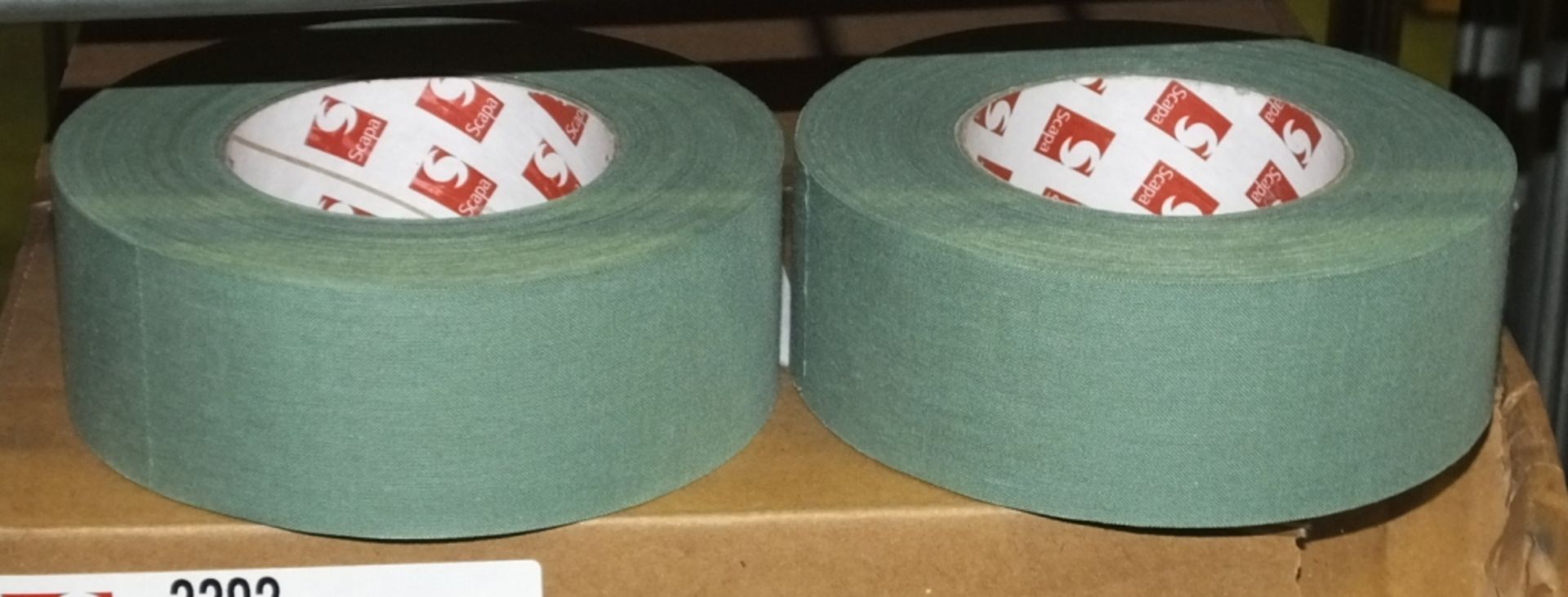 Scapa Ilive Green Tape 50mm x 50M - 16 per box - 2 boxes - Image 2 of 3