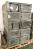 10x Laycorn Storage Boxes.